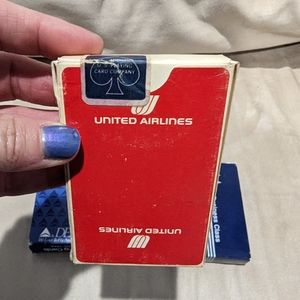 Bundle of 4 vintage airlines cards. Sealed decks.